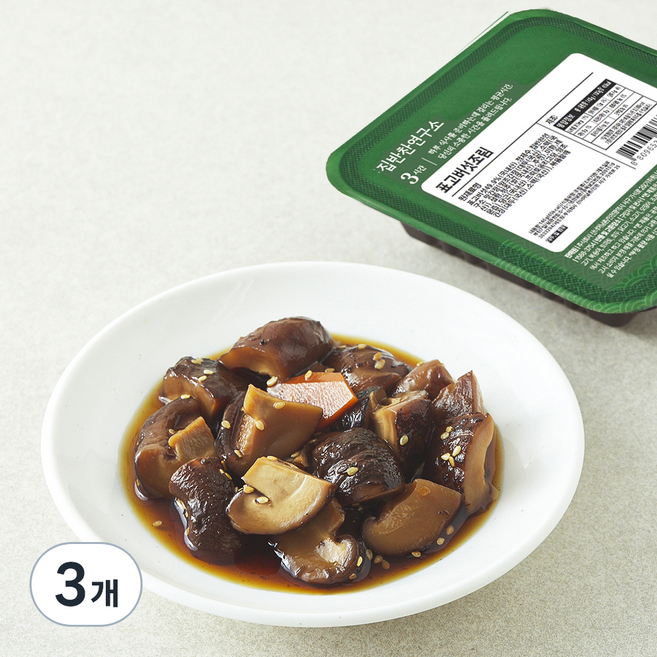 표고버섯조림, 140g, 3개