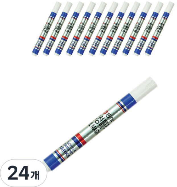 동아 유성매직, 블루, 24개