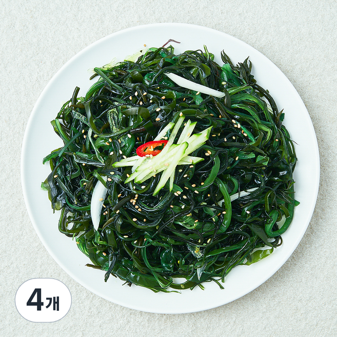 나무새 새콤 해초샐러드, 1kg, 4개