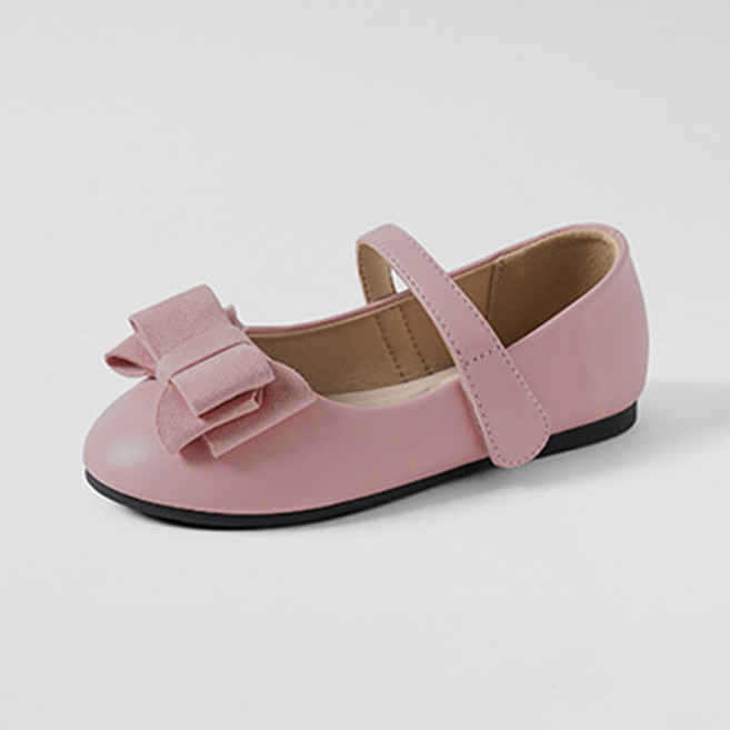 착한구두 여아용 루펭 리본 벨크로 메리제인 플랫슈즈 PMLTR3g905