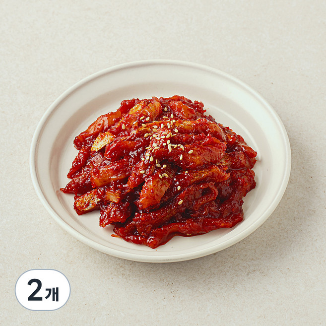 입술젓갈 명태회무침, 1kg, 2개