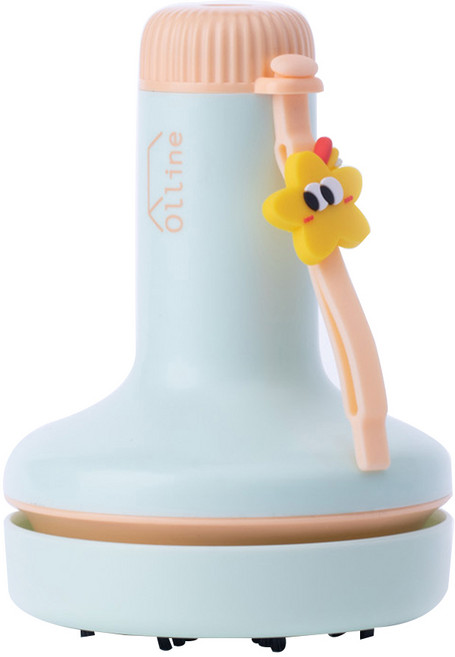 올리네 책상 지우개 충전식 청소기 C타입, 그린, 1개