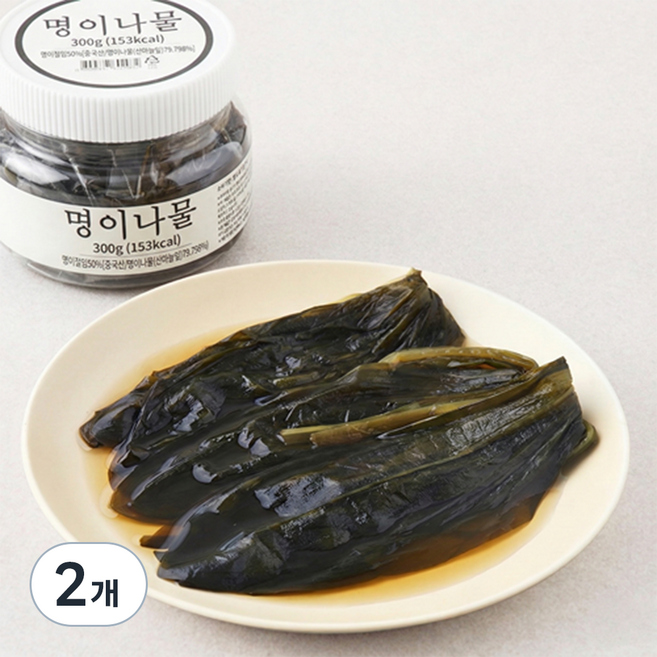 정성식품 명이나물, 300g, 2개