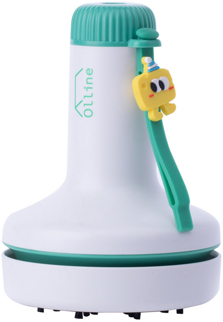 올리네 책상 지우개 충전식 청소기 C타입, 화이트, 1개