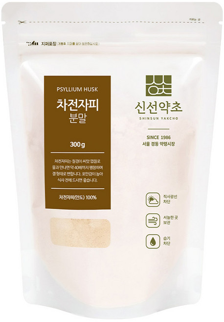 신선약초 차전자피분말, 300g, 1개