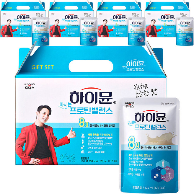 하이뮨 마시는 프로틴 밸런스, 125ml, 60개