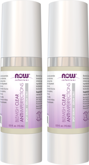 NOW solutions 痘痘護理精華, 15ml, 2瓶