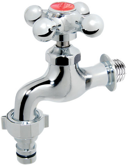 베란다 세탁 커플링 수도꼭지 분리형 온수용, 1개