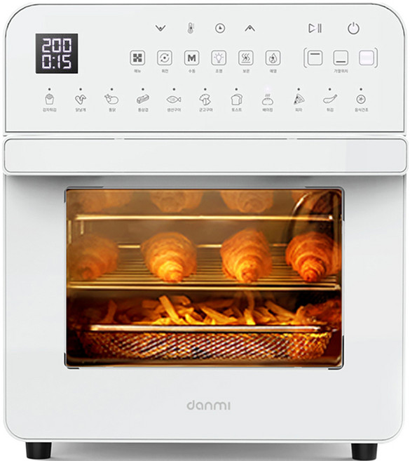 단미 올스텐 오븐 로티세리 에어프라이어 14.5L, DA-OAF01, 화이트