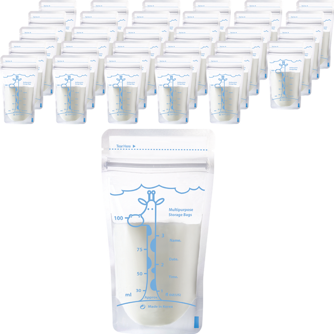 유니맘 국내 제조 초유 저장팩 100ml, 1개입, 30개