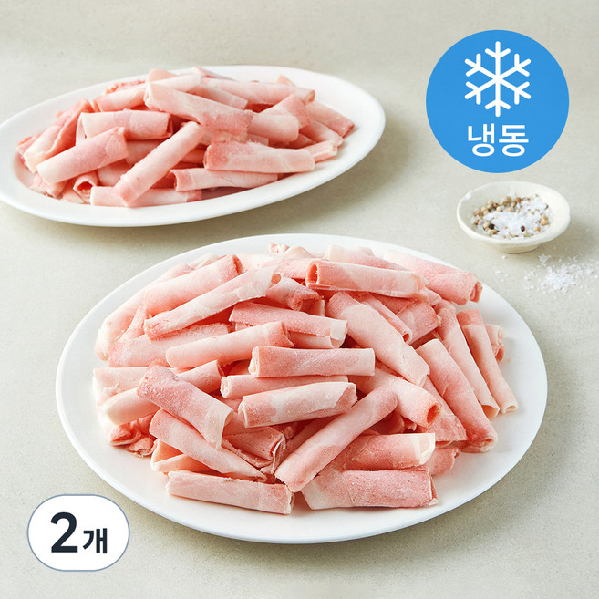 스페인산 돌돌말이 대패삼겹살 구이용 (냉동), 2개, 1.5kg