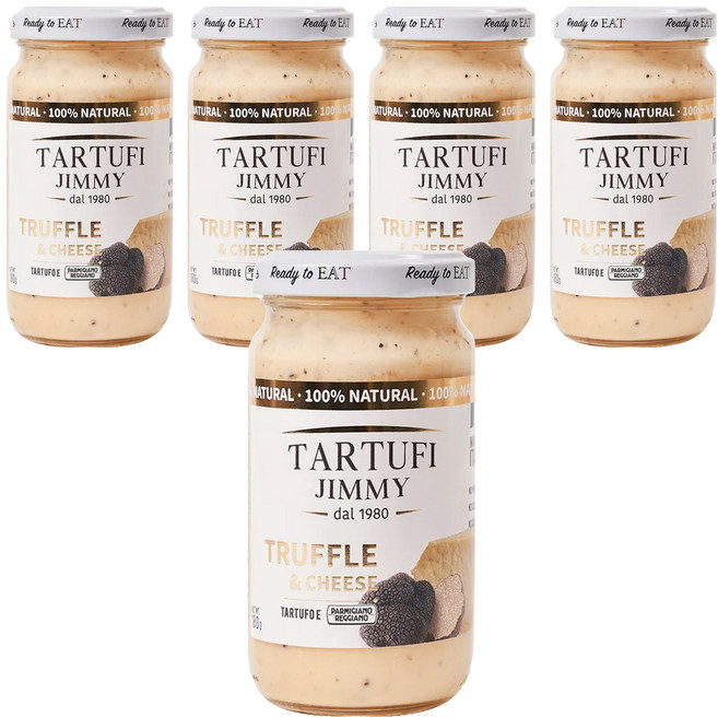 TARTUFI JIMMY 松露麵醬, 起司, 180g, 5罐