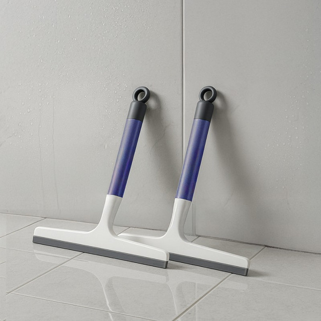 노베아 욕실 물기제거 스퀴지, 2개, 블루