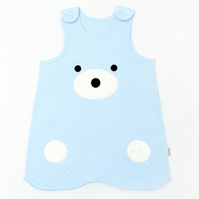 유니프랜드 아동용 블루베어 수면조끼