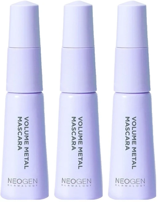 네오젠 더마로지 볼륨 메탈 마스카라 블랙 리필 4ml, 3개 - 쿠팡