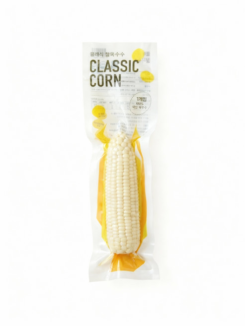 바로먹는 국내산 클래식 진공 찰옥수수, 150g, 5개