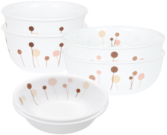 Corelle Brands 康寧餐具 花棉餐盤, 多色, 6個