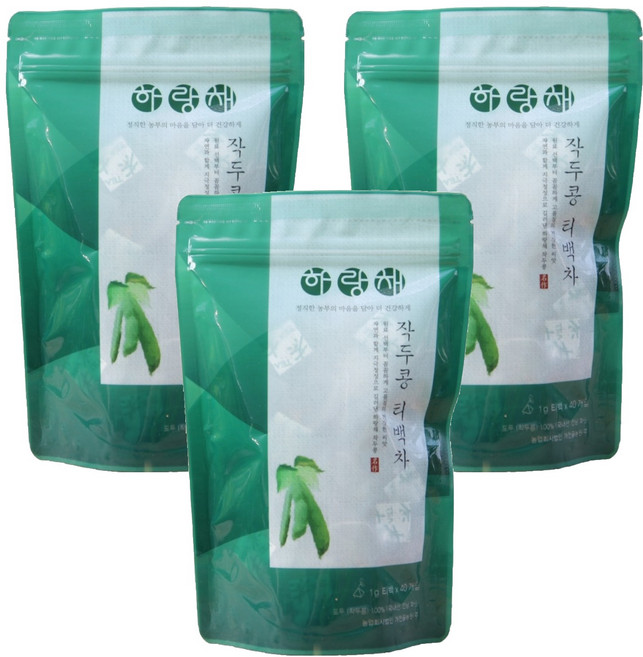 하랑채 작두콩 티백차, 1g, 40개입, 3개