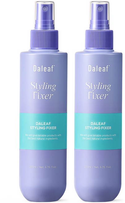 달리프 글램 스타일링 헤어픽서 스프레이, 200ml, 2개