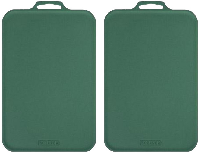 SCELLER 국산 항균 쁘띠 TPU 도마, 캐슬턴그린, 2개