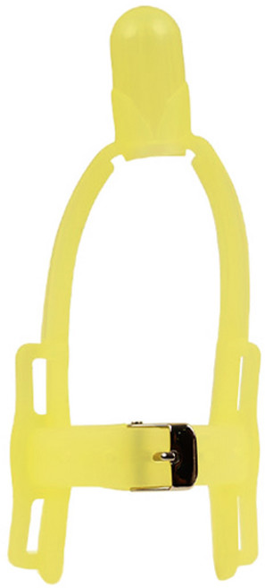 아가프라 닥터핑거 손가락 빨기 방지 검지중지용, 옐로우, 1개