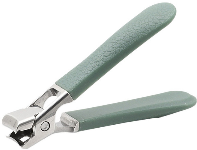 엘로브 홈 절삭력 강한 손톱깎이, 그린, 1개