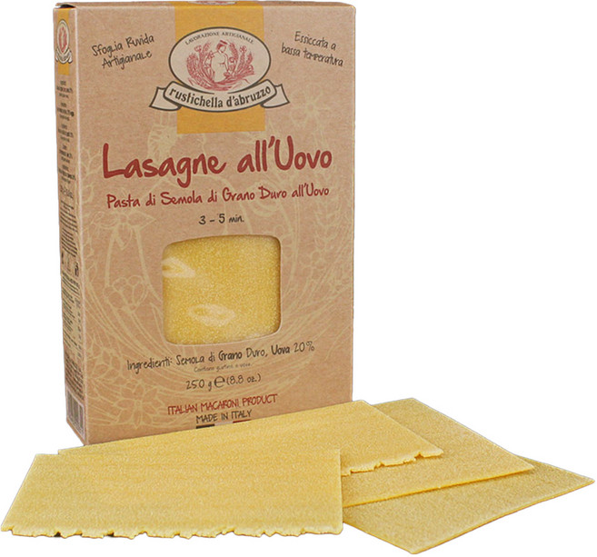 루스티켈라디아브루초 라자냐 파스타면, 250g, 1개