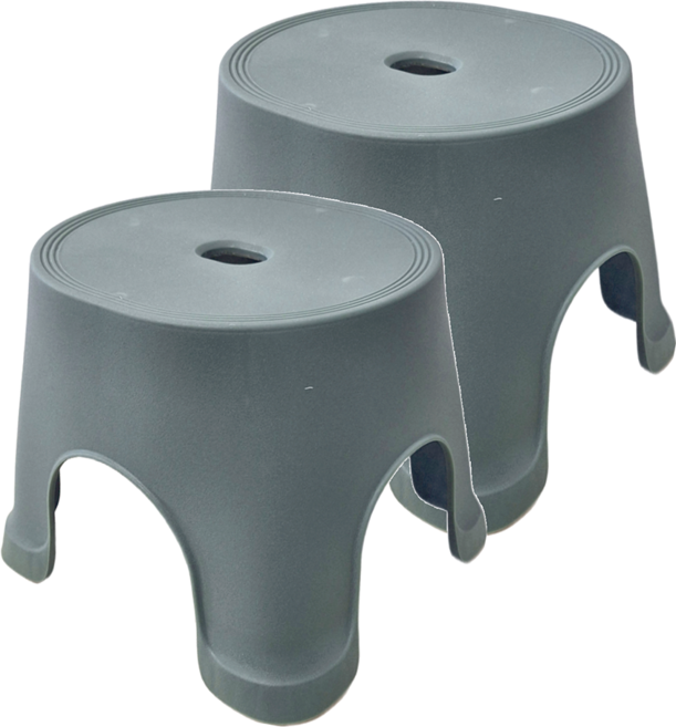 北歐風板凳 小號 綠色 2個, 1組