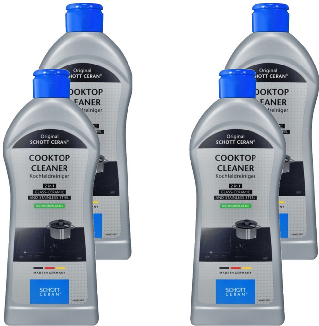 쇼트 쿡탑 인덕션 클리너, 300ml, 4개