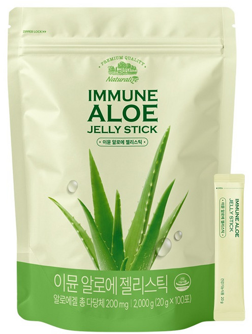 네추럴라이즈 이뮨 알로에 젤리스틱, 2kg, 1개