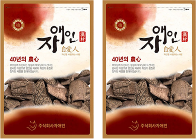 자애인 볶은 두충나무 껍질차, 600g, 2개