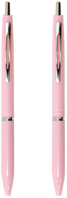 PILOT 百樂 300型 輕油筆 BAC30EFSP 0.5mm, 柔粉色, 2支