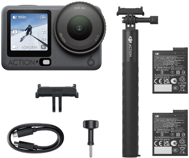 DJI Osmo Action 6 캡처 모어 콤보 액션캠