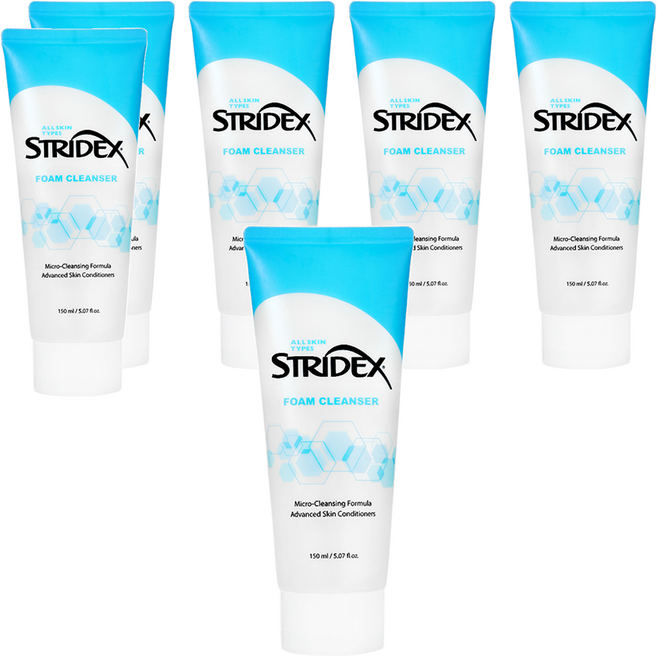 스트라이덱스 폼 클렌저, 150ml, 6개