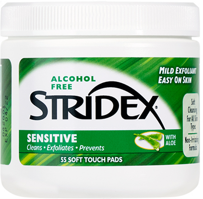스트라이덱스 센시티브 패드 180g, 55매입, 1개