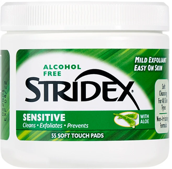 스트라이덱스 센시티브 패드 180g, 55매입, 1개 - 쿠팡