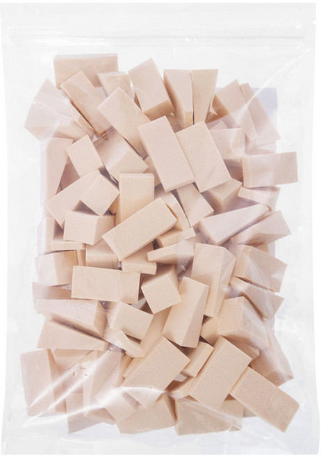 비타할로 대용량 메이크업 스펀지 삼각 퍼프 100p, 1개, 무향