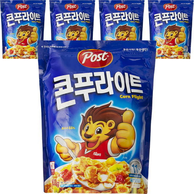 포스트 콘푸라이트, 600g, 5개