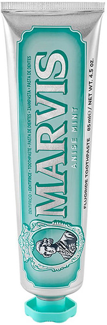 MARVIS 台灣公司貨 義大利頂級牙膏 茴香薄荷, 85ml, 1條