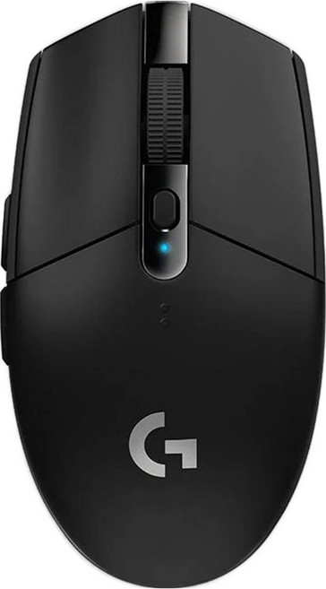 logitech G 羅技G LIGHTSPEED 無線電競遊戲滑鼠 99公克 便於旅行 手型小巧遊戲玩家, G304, 黑色