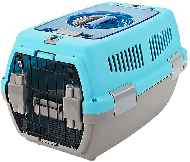 寵物提籠, 1個, 天窗藍 + 灰底