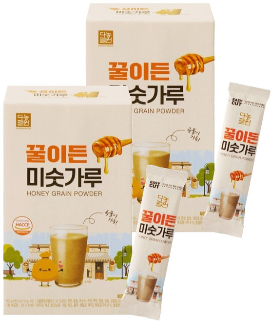 다농원 꿀이든 미숫가루 50p, 2개, 1kg