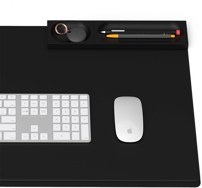 엘라고 마그네틱 펜슬 트레이 S + M 세트, 블랙, 1세트