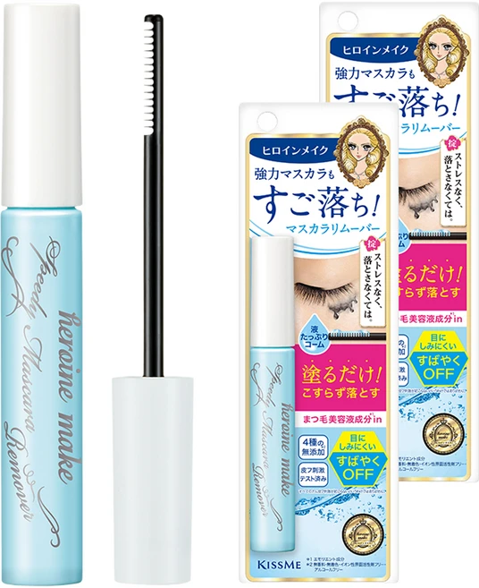 키스미 히로인 메이크 스피디 마스카라 리무버, 6ml, 2개 - 쿠팡