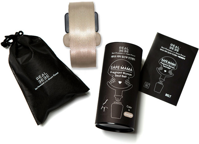 리얼베베 세이프마마 임산부 안전벨트, 베이지, 1개