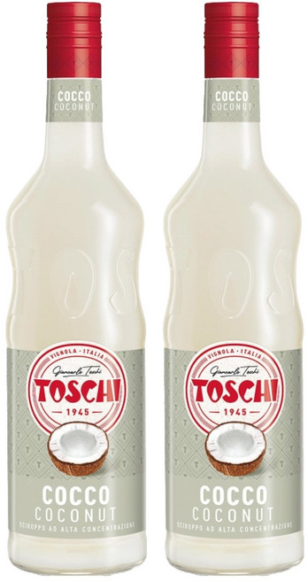토스키 코코넛 시럽, 1L, 2개