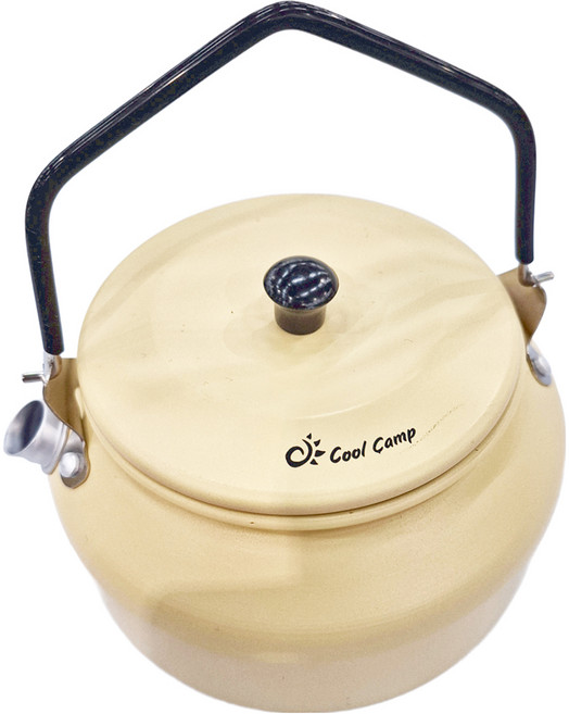 COOL CAMP 鋁合金水壺, 900ml, 卡其色, 1個