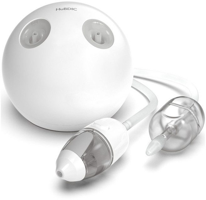 휴비딕 크린노즈 인아웃 전동식 의료용 콧물흡입기, HNA-1000, 1개