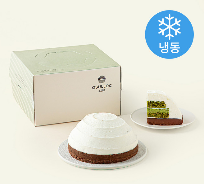오설록 한라산 녹차 케이크 (냉동), 635g, 1개