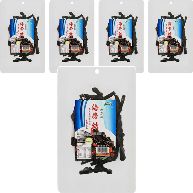 茂格生機 海帶結, 80g, 5包